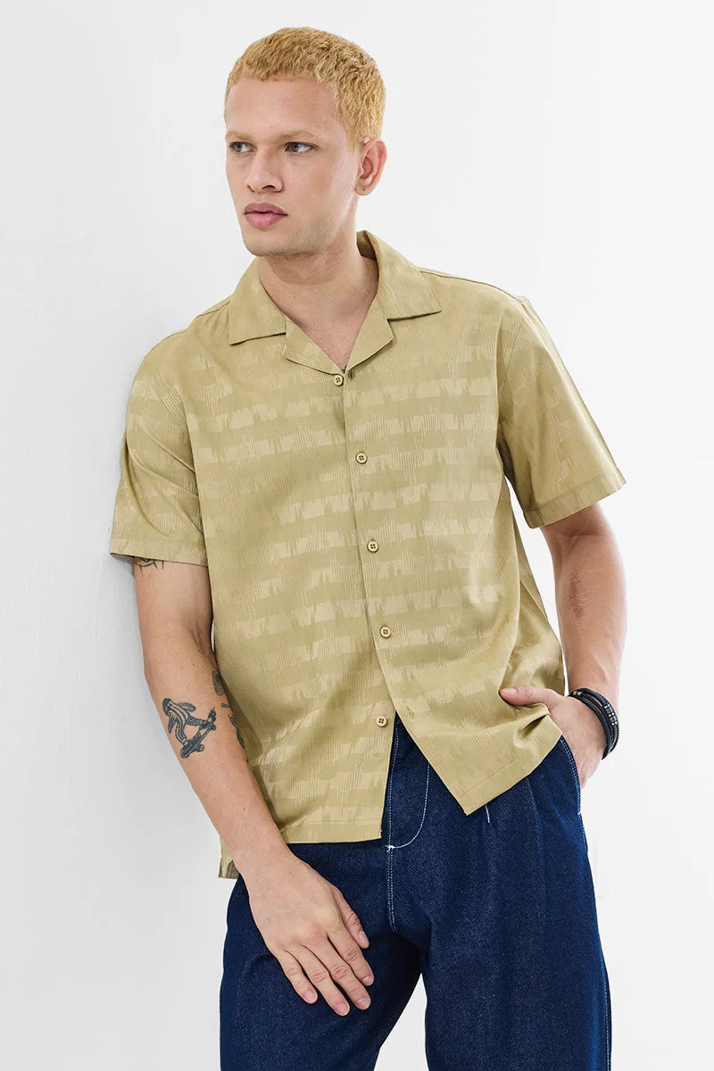 SNITCH Box Fit Self-design Shirt